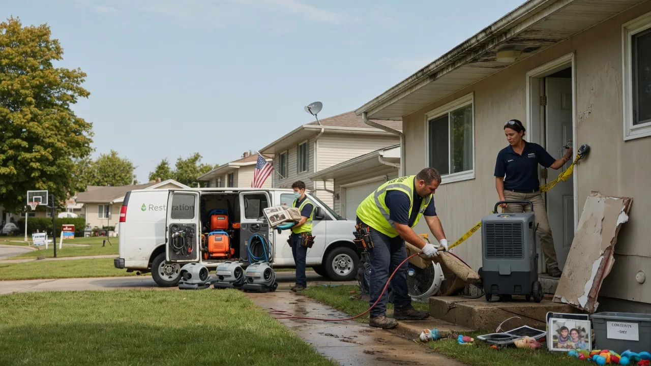 Water Damage Restoration in Milroy, IN near me